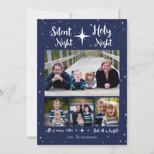 Silent NIght..Alles is nooit kalm maar alles is he (Voorkant)