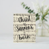 Silent Night Briefkaart (Staand voorkant)