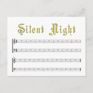 Silent Night Briefkaart