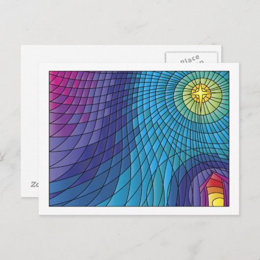 Silent Night Briefkaart (Voorkant / Achterkant)