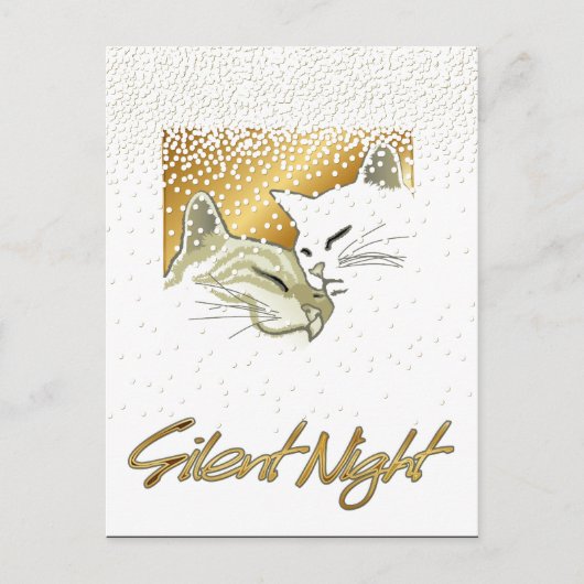 Silent Night Briefkaart (Voorkant)
