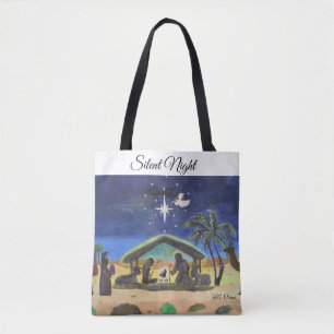 Silent Night Canvas tas