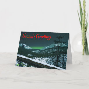 Silent Night Feestdagen Kaart