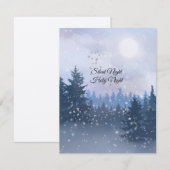 Silent Night Heilige Nacht Magic Winter Illustrati (Voorkant / Achterkant)