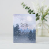 Silent Night Heilige Nacht Magic Winter Illustrati (Staand voorkant)