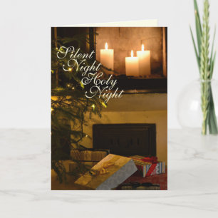 "Silent Night Heilige Nachtavond" Beloved kerstcar Feestdagen Kaart