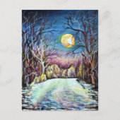 Silent Night in Zweden Briefkaart (Voorkant)