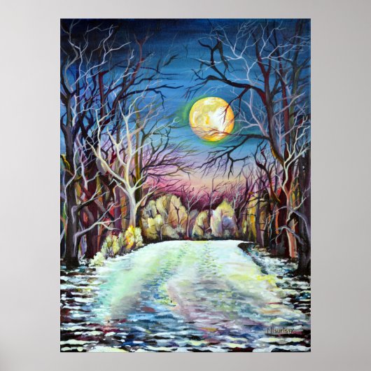 Silent Night in Zweden Poster (Voorkant)