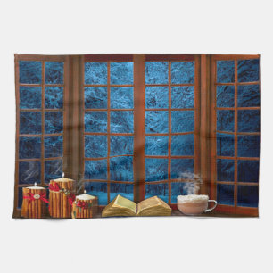 Silent Night Kitchen Towel Theedoek