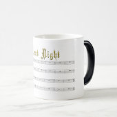 Silent Night-muziekmok Magische Mok (Voorkant rechts)