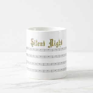 Silent Night-muziekmok Magische Mok