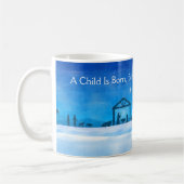Silent Night Nativity Scene Mug  (Gauche)