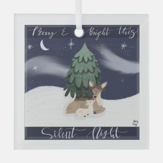 Silent Night Ornament (Voorkant)