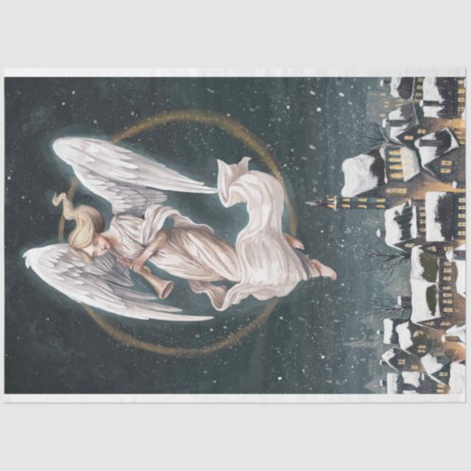 Silent Night Tissue Paper Tissuepapier (Voorkant)