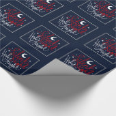 Silent Night Wrapping Paper Cadeaupapier (Hoek)