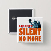 Silent No Meer Button (Voorkant /achterkant)