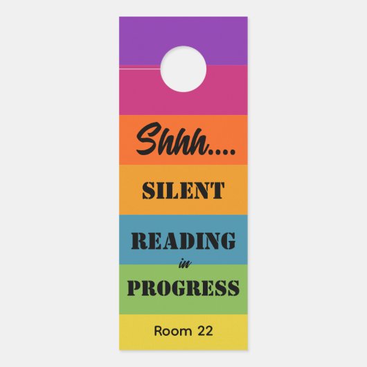 Silent Reading in Progress Classroom (Voorkant)