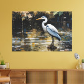 Silent Reflection Canvas Afdruk (Insitu (Woonkamer))