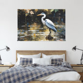 Silent Reflection Canvas Afdruk (Insitu (Slaapkamer))