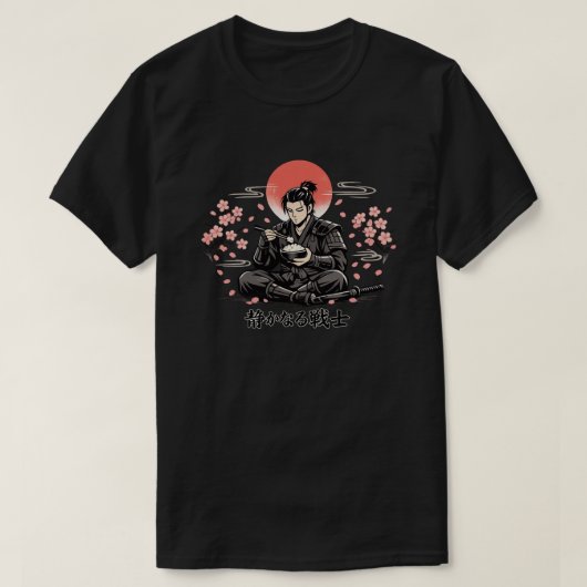 Silent Samurai Meal T-shirt (Design voorkant)