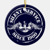 Silent Service Keramisch Ornament (Voorkant)