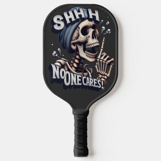 Silent Skeleton: De onthulling van de mysterieuze Pickleball Paddle (Voorkant)
