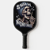 Silent Skeleton: De onthulling van de mysterieuze  Pickleball Paddle (Achterkant)