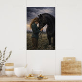 Silent Storm | Horse Art | Affiche (Cuisine)