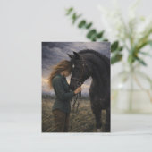 Silent Storm | Horse Art | Carte postale (Debout devant)