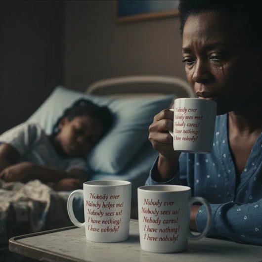 Silent Strength Mug for Broken Souls