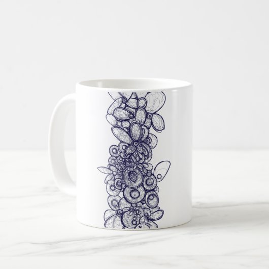 Silent Structures: een studie in vorm Koffiemok (Voorkant links)