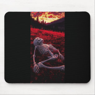 Silent Sunset Botten - Skelet in Crimson Field Muismat