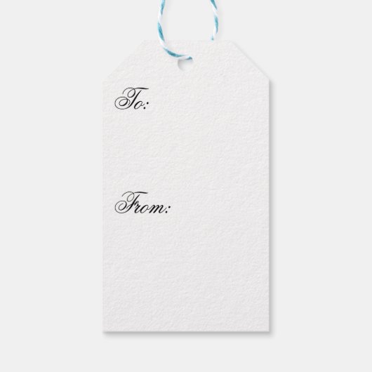 Silent Symphony Cadeaulabel (Achterkant)