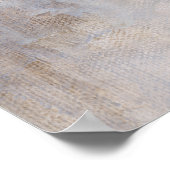 Silent the Hour - Abstracte muurschildering print (Hoek)