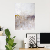 Silent the Hour - Impression murale Abstraite (Bureau à domicile)