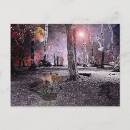 Silent Wood Briefkaart (Voorkant)