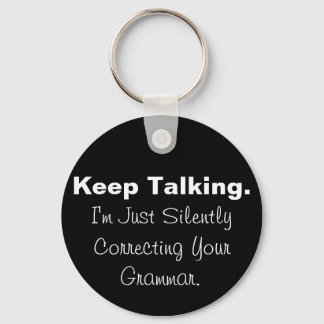 Silently Correcting Your Grammar Keychain