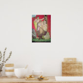 Silenus en de Young Satyr, East Wall Poster (Keuken)