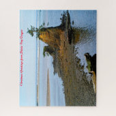 Siletz Bay Oregon. kerstcadeautjes Legpuzzel (Verticaal)
