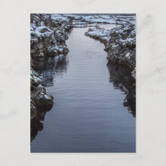 Silfra in IJsland Briefkaart