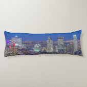 Silhouet bij schemering 2 lichaamskussen (Achterkant)