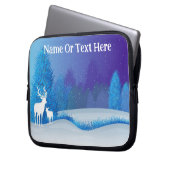 Silhouet Herten Elektronica Tas (Voorkant Links)