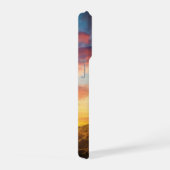 Silhouet Kruis Bijbeltekst Persoonlijk iPhone Hoesje (Rechterkant)