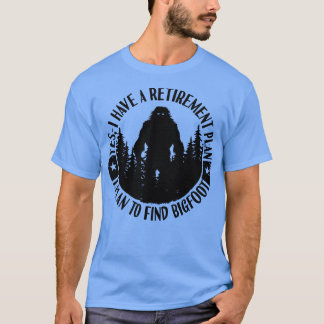 Silhouet pensioenplan Sasquatch T-shirt