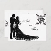 Silhouet Set #3 Kaart (Voorkant / Achterkant)