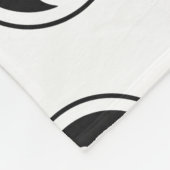 Silhouet van een Lesbisch Paar Kus Fleece Deken (Hoek)