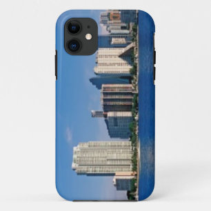 Silhouet van Miami, Florida iPhone 11 Hoesje