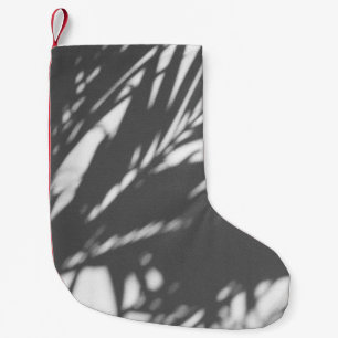 Silhouet van palmboom kleine kerstsok