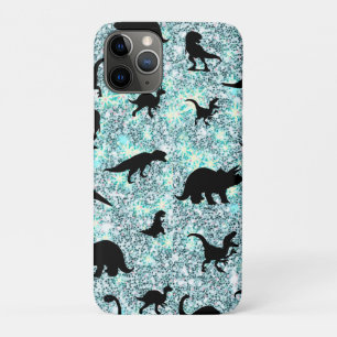 silhouet vis haai walvis gradient Sparkle galax iPhone 11 Pro Hoesje