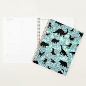silhouet vis haai walvis gradient Sparkle galax Planner (Display)